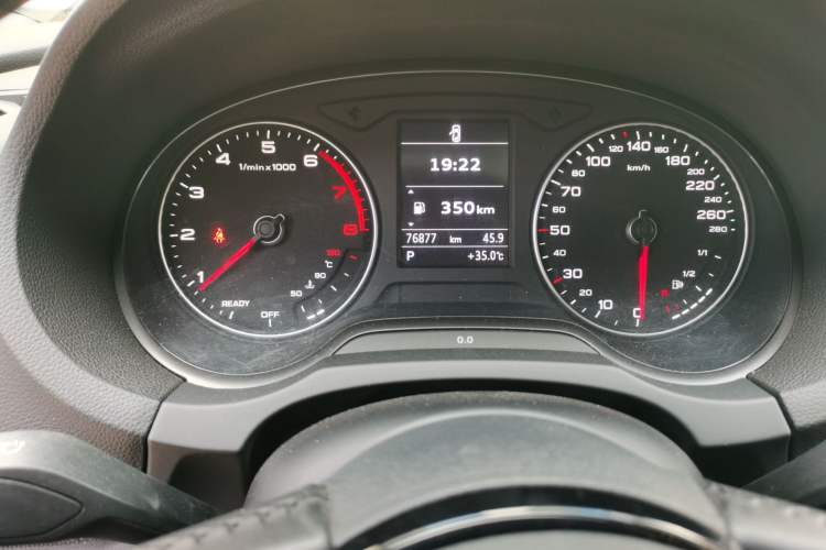 Used Audi A3 2018 30th Anniversary Edition Limousine 35 TFSI Style Model Odometer Close Up
