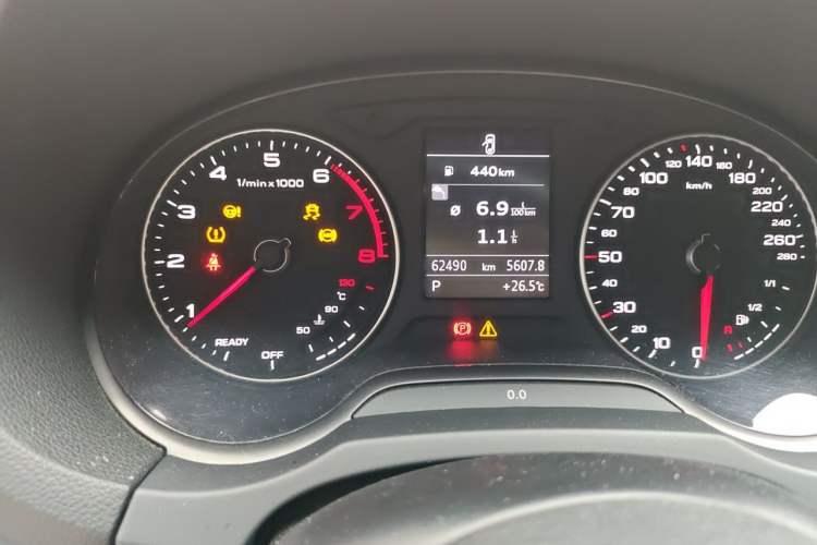 Used Audi A3 2018 30th Anniversary Edition Limousine 35 TFSI Fashion Model Odometer Close Up