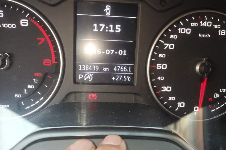 Used Audi A3 2018 30th Anniversary Edition Sportback 35 TFSI Fashion Model Odometer Close Up