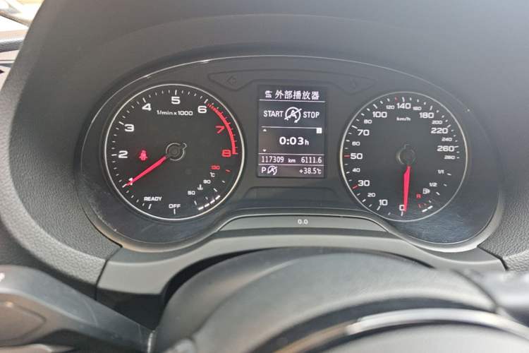 Used Audi A3 2018 30th Anniversary Edition Sportback 35 TFSI Ambition Model Odometer Close Up