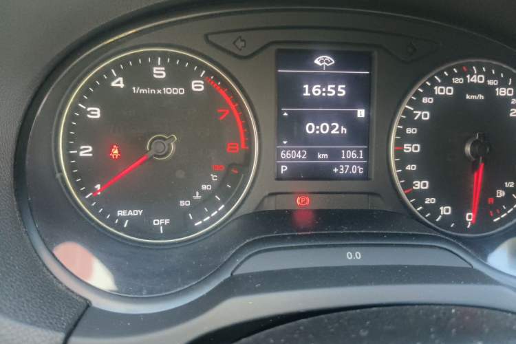 Used Audi A3 2018 30th Anniversary Edition Limousine 35 TFSI Ambition Model Odometer Close Up