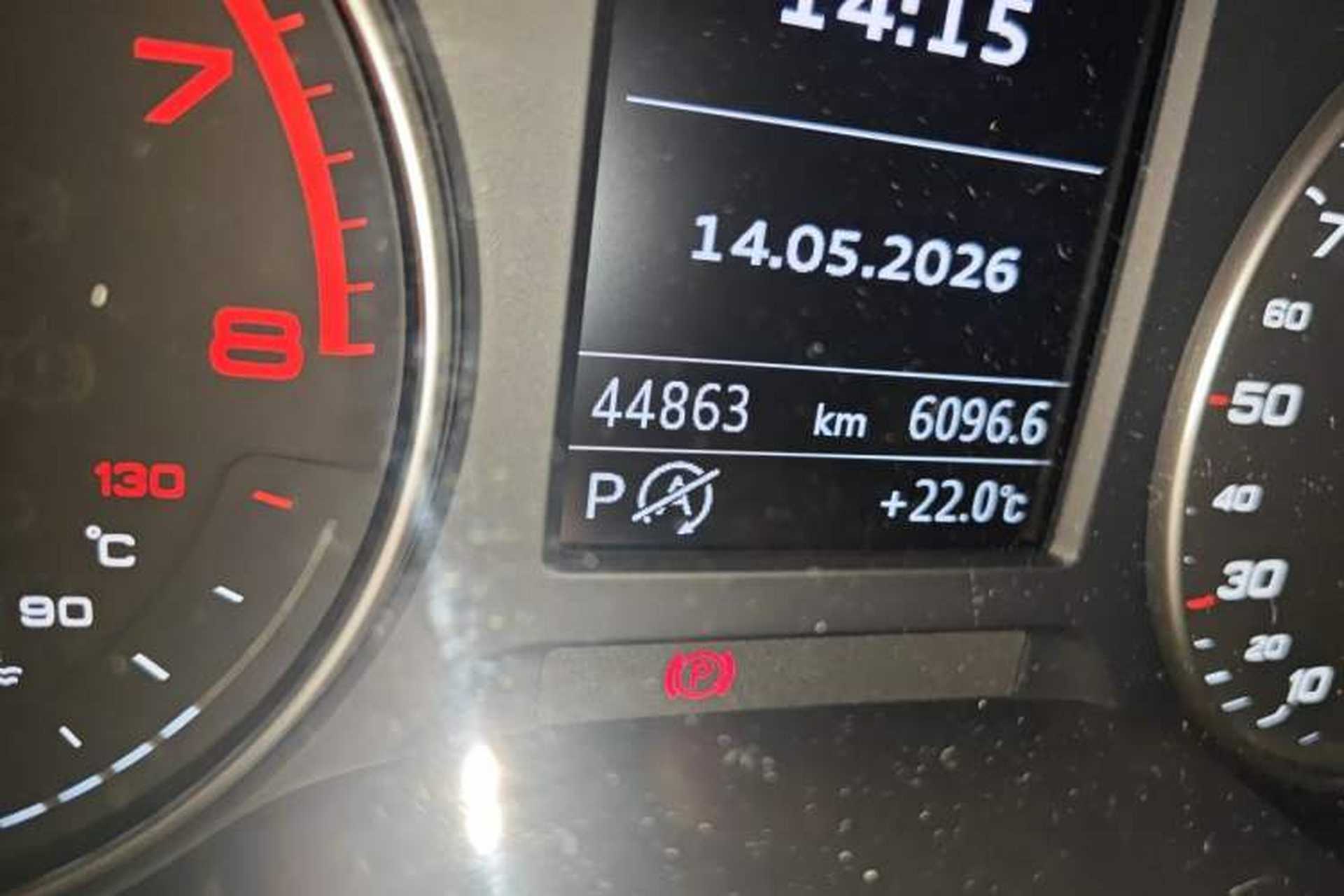 Used Audi A3 2018 30th Anniversary Edition Sportback 35 TFSI Style Model Odometer Close Up