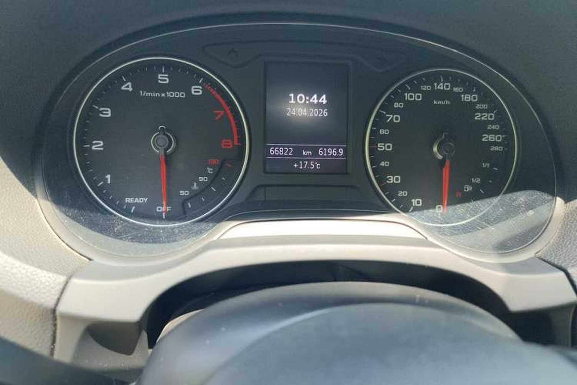 Used Audi A3 2018 30th Anniversary Edition Sportback 35 TFSI Ambition Model Odometer Close Up