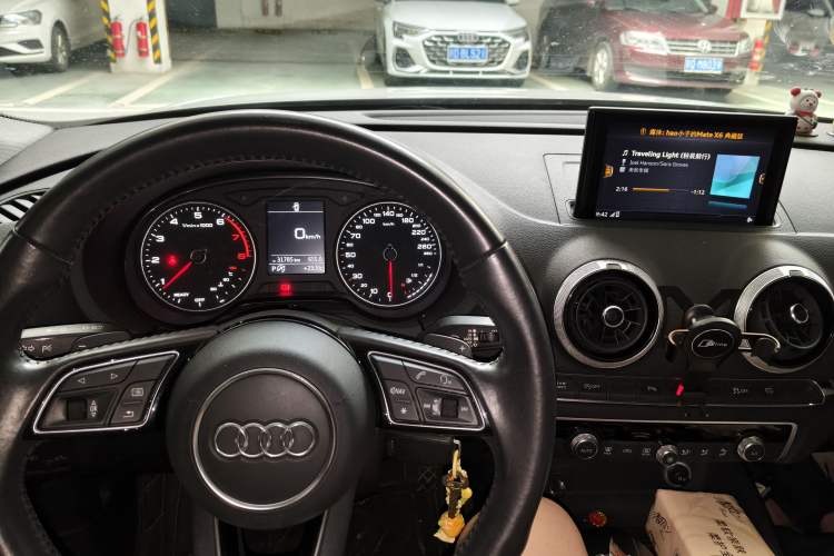 Used Audi A3 2018 30th Anniversary Edition Limousine 35 TFSI Sport Model Odometer Close Up