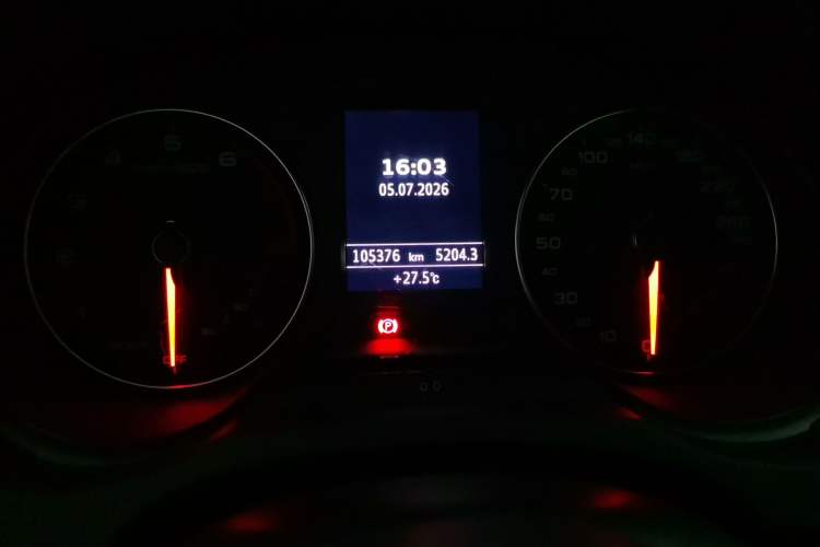 Used Audi A3 2018 30th Anniversary Edition Limousine 35 TFSI Fashion Model Odometer Close Up