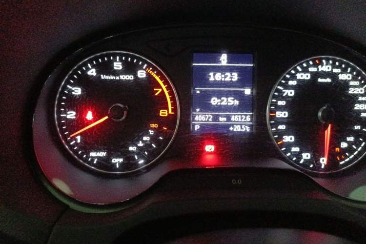 Used Audi A3 2018 30th Anniversary Edition Limousine 35 TFSI Style Model Odometer Close Up