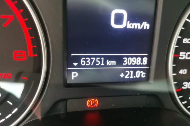 Used Audi A3 2018 30th Anniversary Edition Sportback 35 TFSI Style Model Odometer Close Up