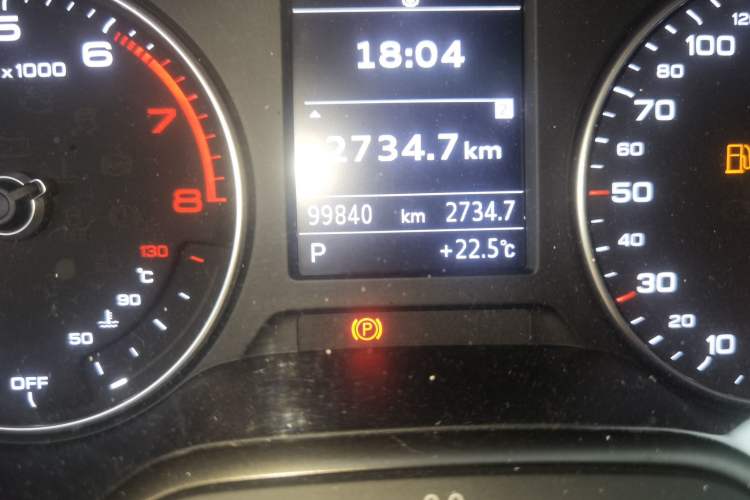 Used Audi A3 2018 30th Anniversary Edition Sportback 35 TFSI Sport Model Odometer Close Up