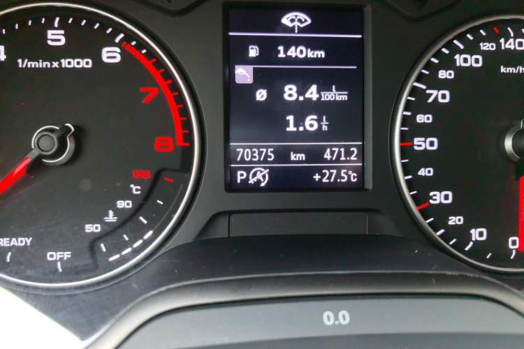 Used Audi A3 2018 30th Anniversary Edition Sportback 40 TFSI Style Model Odometer Close Up