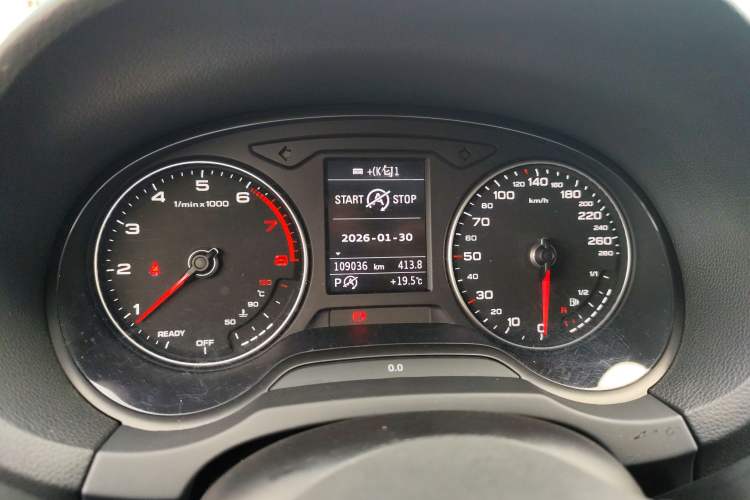 Used Audi A3 2018 30th Anniversary Edition Sportback 35 TFSI Sport Model Odometer Close Up