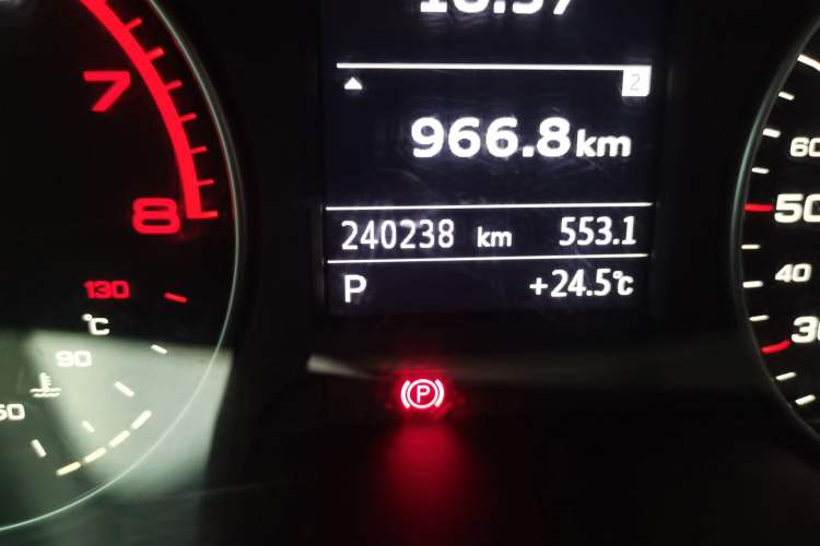 Used Audi A3 2018 30th Anniversary Edition Sportback 35 TFSI Ambition Model Odometer Close Up