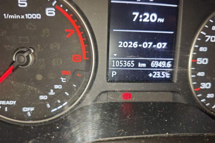 Used Audi A3 2018 30th Anniversary Edition Sportback 35 TFSI Fashion Model Odometer Close Up