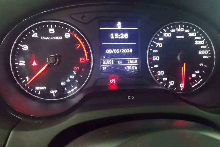 Used Audi A3 2018 30th Anniversary Edition Sportback 35 TFSI Ambition Model Odometer Close Up