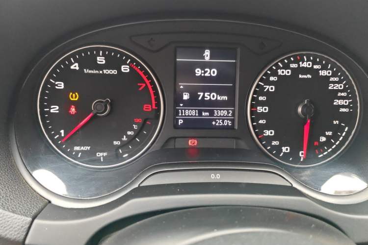 Used Audi A3 2018 30th Anniversary Edition Limousine 35 TFSI Ambition Model Odometer Close Up