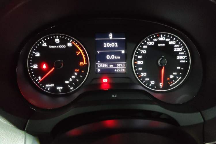 Used Audi A3 2018 30th Anniversary Edition Limousine 35 TFSI Ambition Model Odometer Close Up