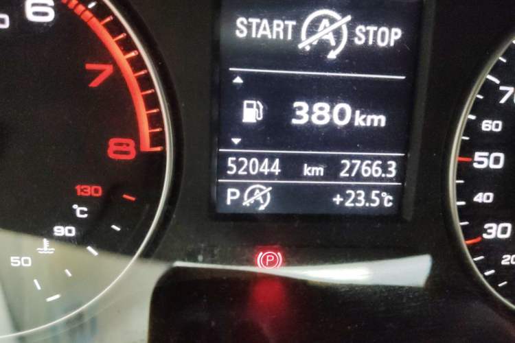 Used Audi A3 2018 30th Anniversary Edition Limousine 35 TFSI Sport Model Odometer Close Up