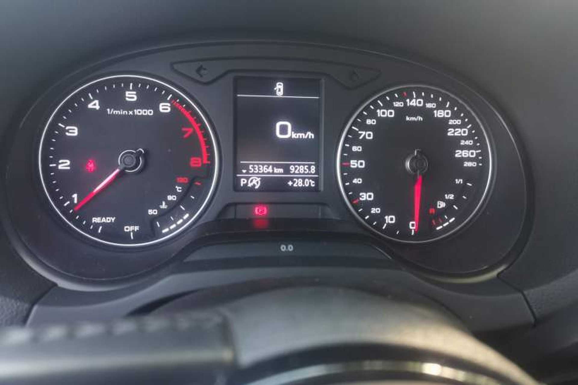 Used Audi A3 2018 30th Anniversary Edition Sportback 35 TFSI Fashion Model Odometer Close Up