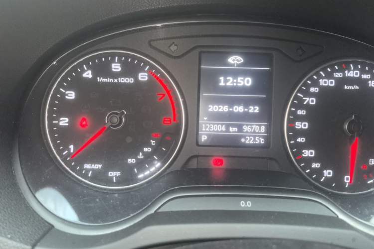 Used Audi A3 2018 30th Anniversary Edition Sportback 35 TFSI Ambition Model Odometer Close Up