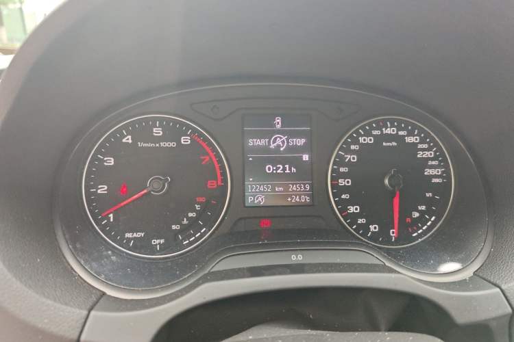 Used Audi A3 2018 30th Anniversary Edition Limousine 35 TFSI Style Model Odometer Close Up