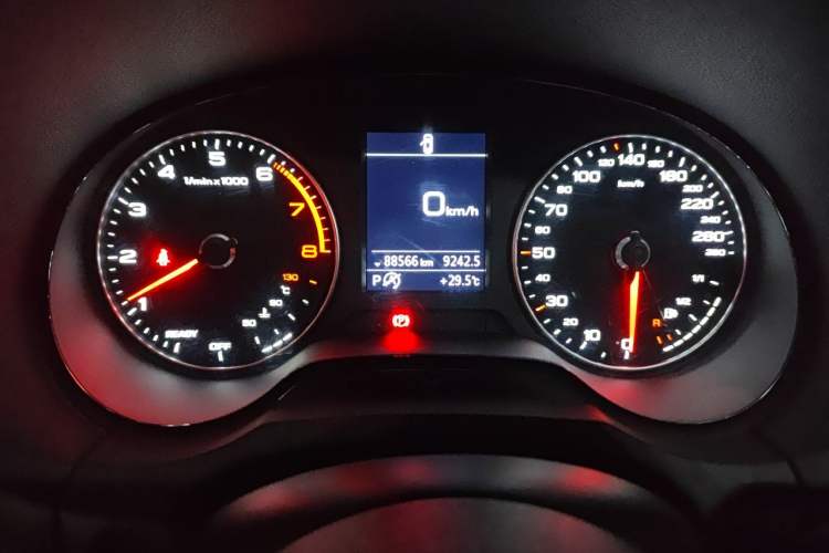 Used Audi A3 2018 30th Anniversary Edition Sportback 35 TFSI Style Model Odometer Close Up