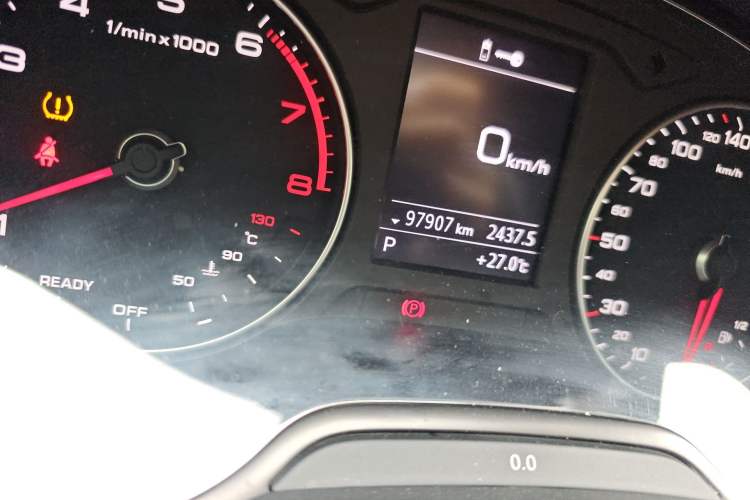 Used Audi A3 2018 30th Anniversary Edition Sportback 35 TFSI Ambition Model Odometer Close Up