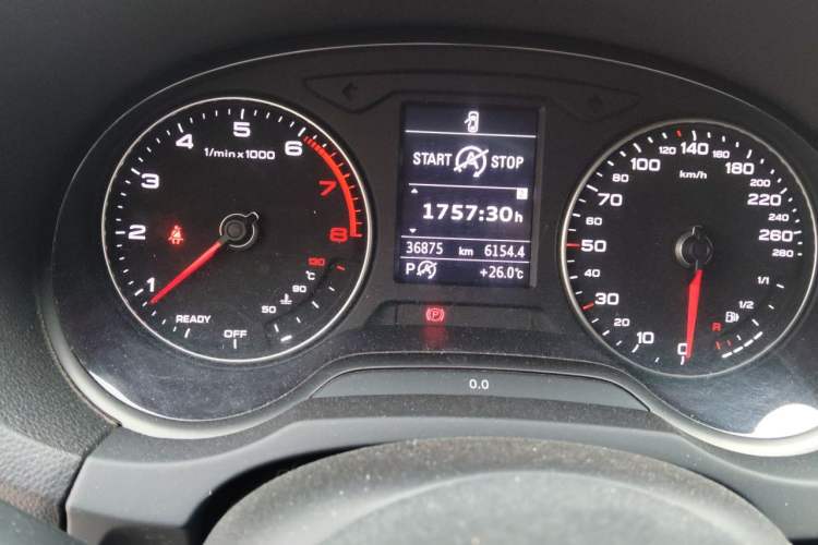 Used Audi A3 2018 30th Anniversary Edition Limousine 35 TFSI Ambition Model Odometer Close Up