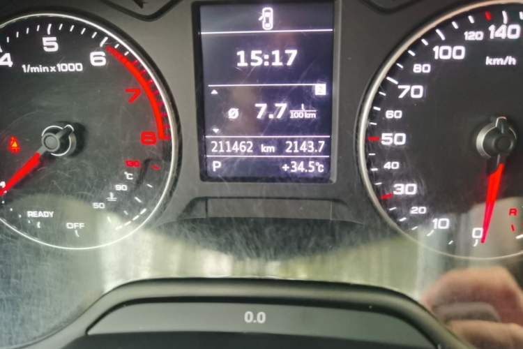 Used Audi A3 2018 30th Anniversary Edition Limousine 35 TFSI Ambition Model Odometer Close Up