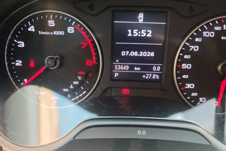 Used Audi A3 2018 30th Anniversary Edition Sportback 35 TFSI Style Model Odometer Close Up