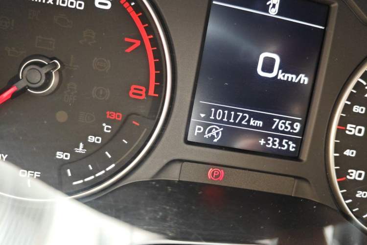 Used Audi A3 2018 30th Anniversary Edition Sportback 35 TFSI Ambition Model Odometer Close Up