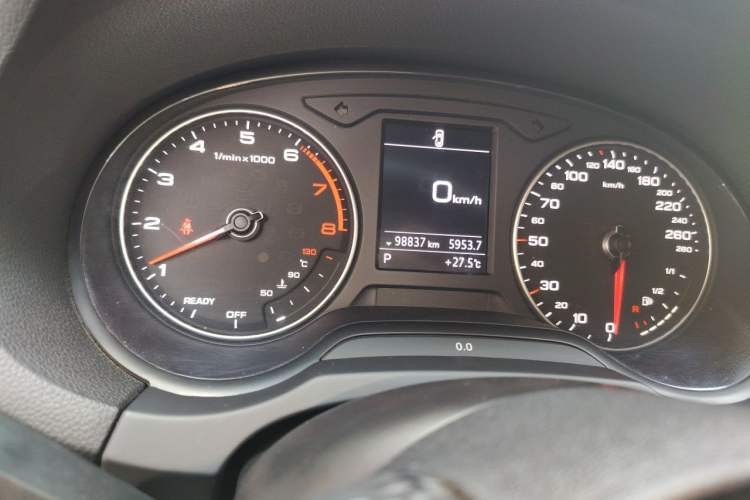 Used Audi A3 2018 30th Anniversary Edition Limousine 35 TFSI Ambition Model Odometer Close Up