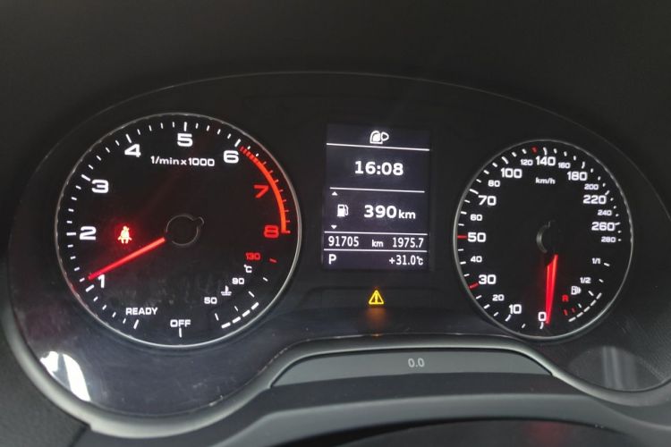 Used Audi A3 2018 30th Anniversary Edition Limousine 35 TFSI Ambition Model Odometer Close Up