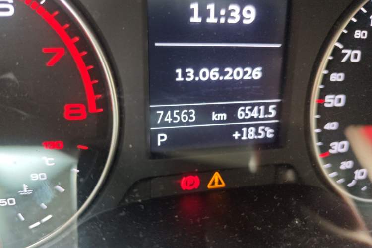 Used Audi A3 2018 30th Anniversary Edition Sportback 35 TFSI Ambition Model Odometer Close Up