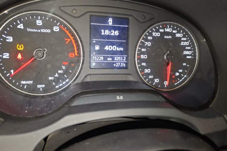 Used Audi A3 2018 30th Anniversary Edition Sportback 35 TFSI Ambition Model Odometer Close Up