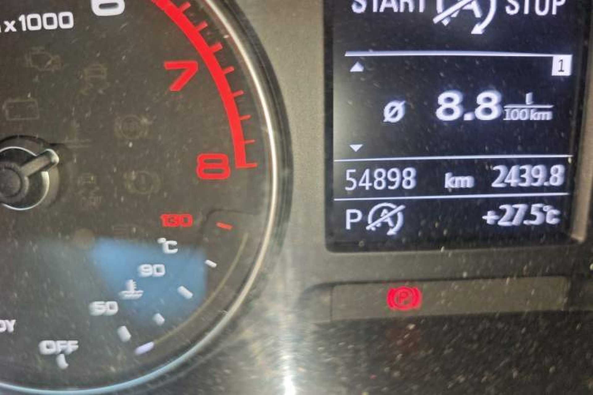 Used Audi A3 2018 30th Anniversary Edition Sportback 35 TFSI Style Model Odometer Close Up