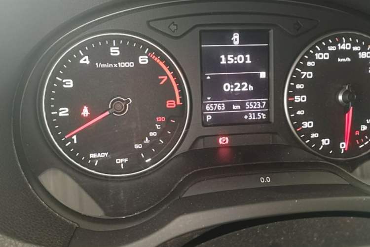 Used Audi A3 2018 30th Anniversary Edition Limousine 35 TFSI Ambition Model Odometer Close Up