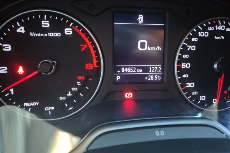 Used Audi A3 2018 30th Anniversary Edition Limousine 35 TFSI Ambition Model Odometer Close Up