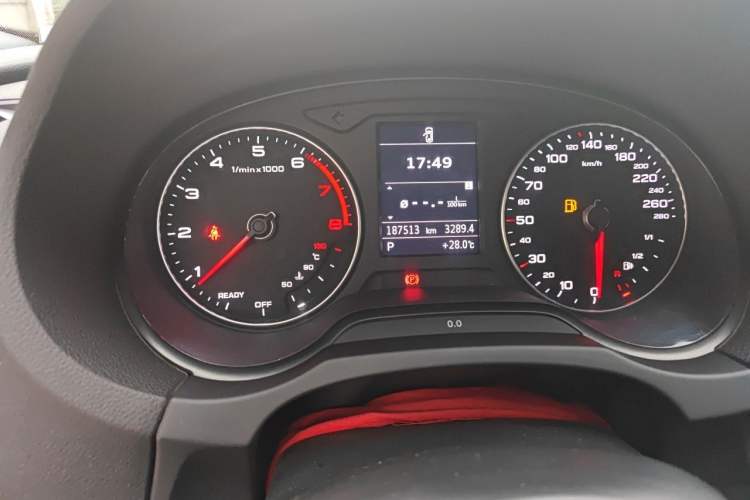 Used Audi A3 2018 30th Anniversary Edition Limousine 35 TFSI Style Model Odometer Close Up