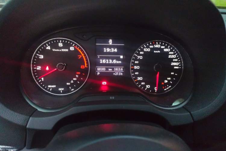 Used Audi A3 2018 30th Anniversary Edition Sportback 35 TFSI Style Model Odometer Close Up