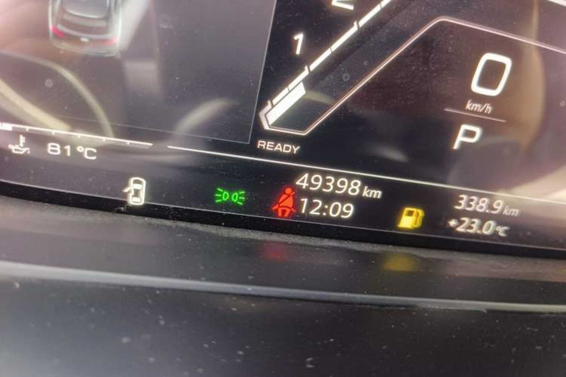 Used Audi A3 2018 30th Anniversary Edition Limousine 35 TFSI Fashion Model Odometer Close Up