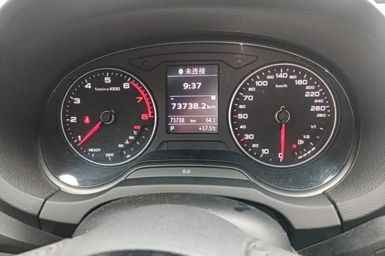 Used Audi A3 2018 30th Anniversary Edition Sportback 35 TFSI Ambition Model Odometer Close Up