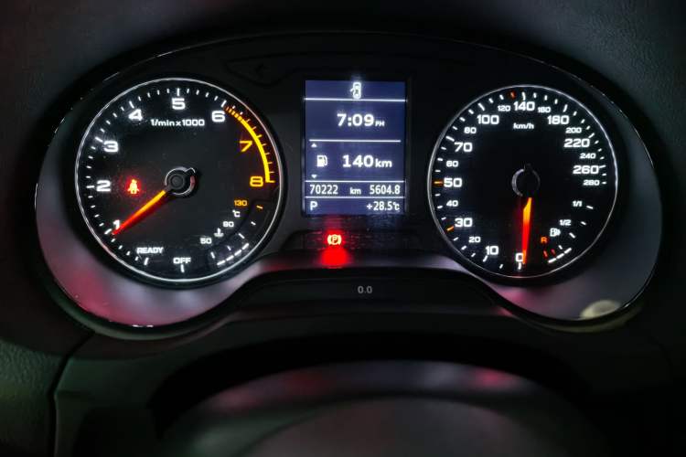 Used Audi A3 2018 30th Anniversary Edition Sportback 35 TFSI Ambition Model Odometer Close Up