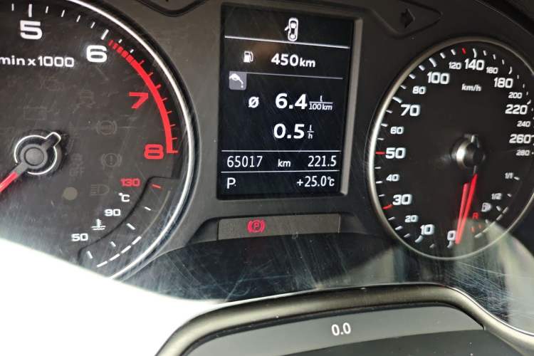 Used Audi A3 2018 30th Anniversary Edition Sportback 35 TFSI Sport Model Odometer Close Up