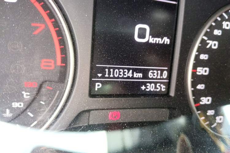 Used Audi A3 2018 30th Anniversary Edition Limousine 35 TFSI Fashion Model Odometer Close Up