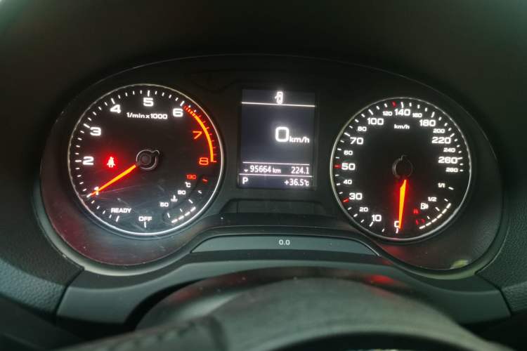 Used Audi A3 2018 30th Anniversary Edition Sportback 35 TFSI Sport Model Odometer Close Up