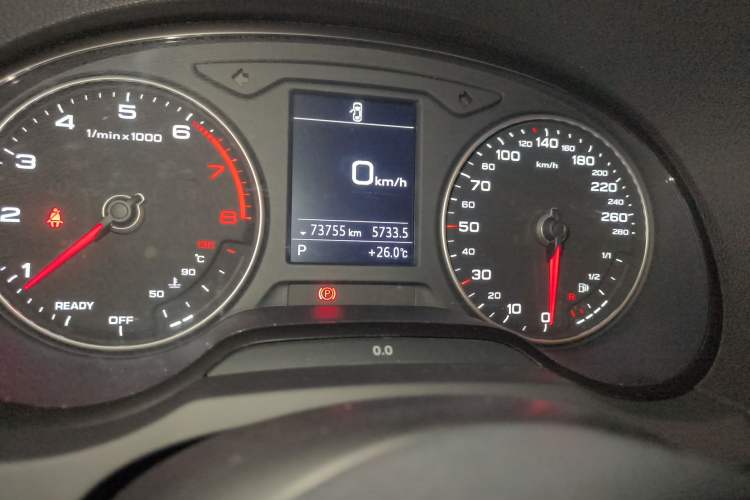 Used Audi A3 2018 30th Anniversary Edition Sportback 35 TFSI Ambition Model Odometer Close Up
