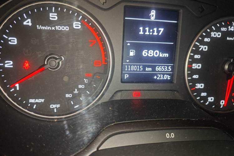 Used Audi A3 2018 30th Anniversary Edition Limousine 35 TFSI Ambition Model Odometer Close Up
