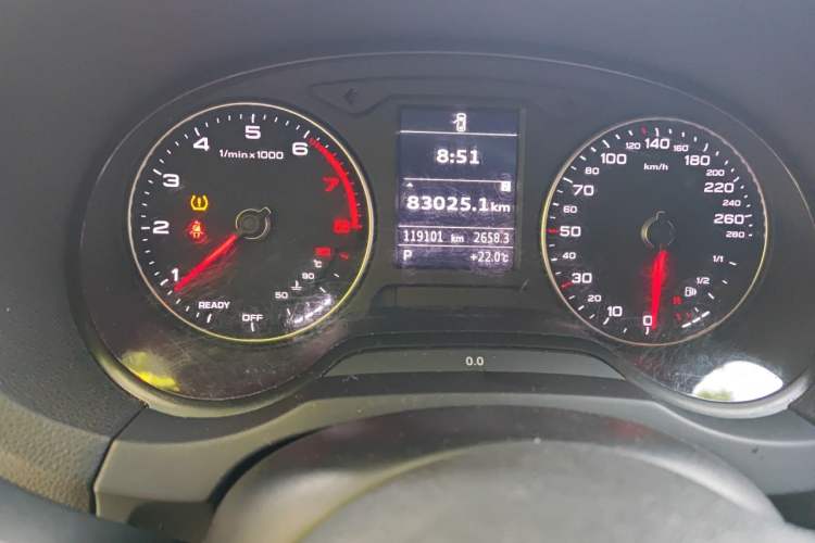 Used Audi A3 2018 30th Anniversary Edition Limousine 35 TFSI Ambition Model Odometer Close Up