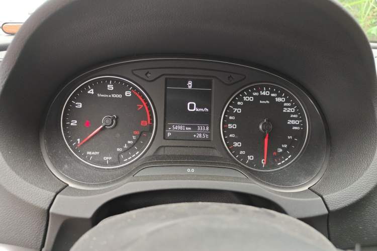 Used Audi A3 2018 30th Anniversary Edition Sportback 35 TFSI Ambition Model Odometer Close Up