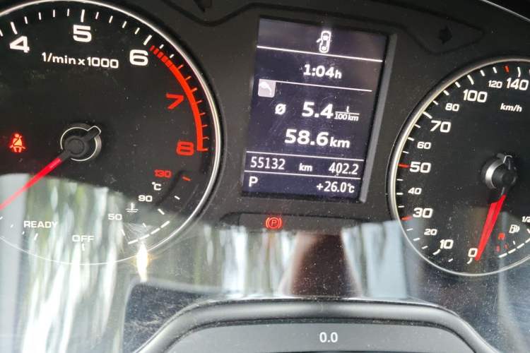 Used Audi A3 2018 30th Anniversary Edition Limousine 35 TFSI Ambition Model Odometer Close Up