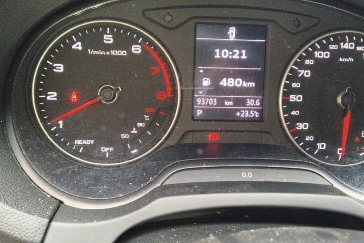 Used Audi A3 2018 30th Anniversary Edition Limousine 35 TFSI Ambition Model Odometer Close Up